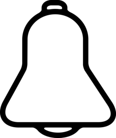 Bell Outline Interface Symbol Tracing Svg Vector, Free Vectors File
